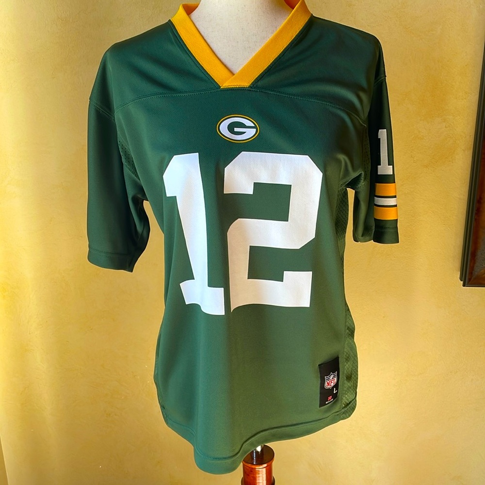 Aaron Rodgers #12 Youth large NFL Nike Jersey